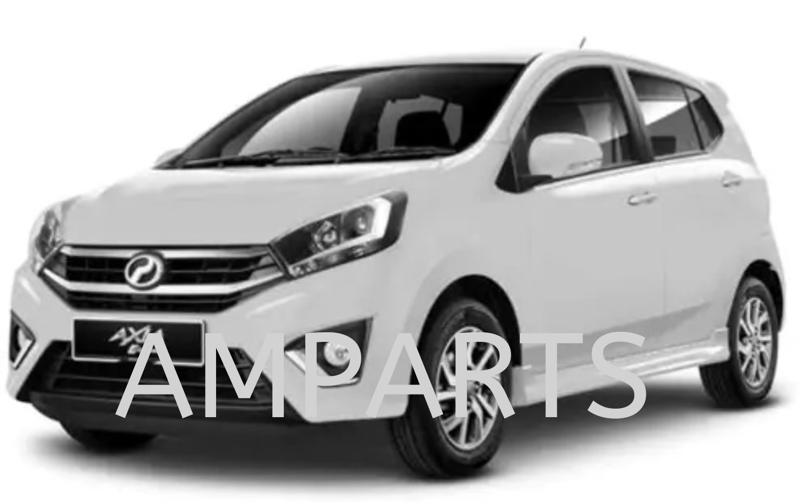 Perodua Axia 2017 SE Front Bumper